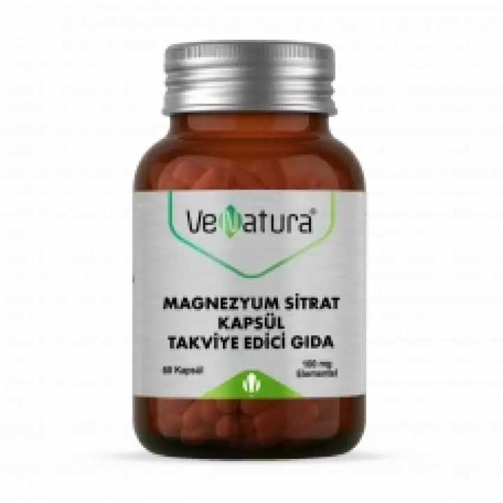 Magnezyum Sitrat 60 Kapsül