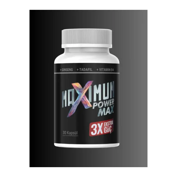Maximum Power Max 3x Effect Erkeklere Extra Sertlik Maxìmum Güç 30 Lu
