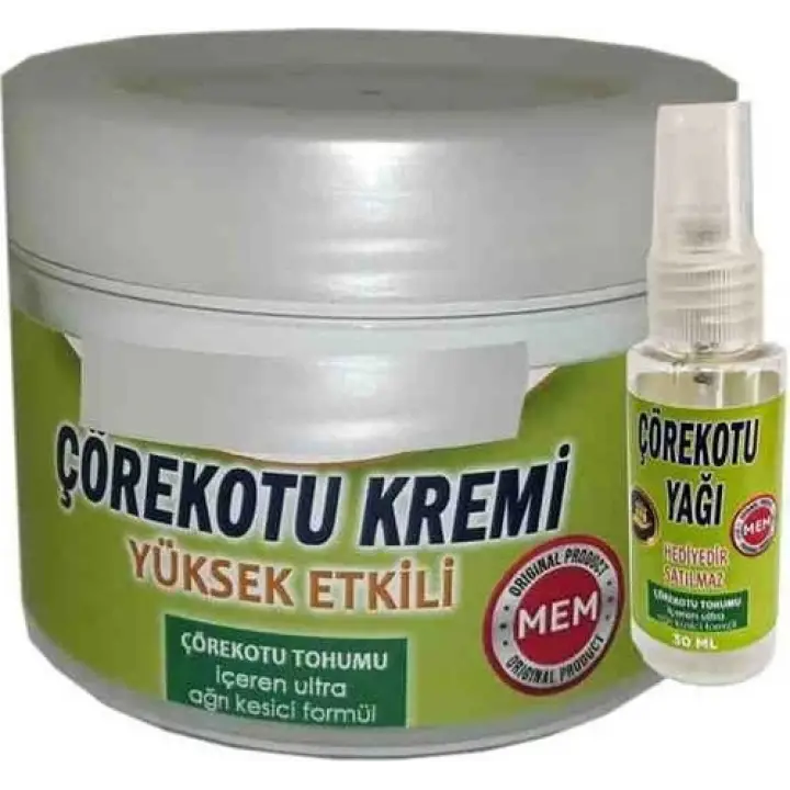 MEM ÇÖREK OTU KREMİ 100ML - ÇÖREK OTU YAĞI HEDİYE