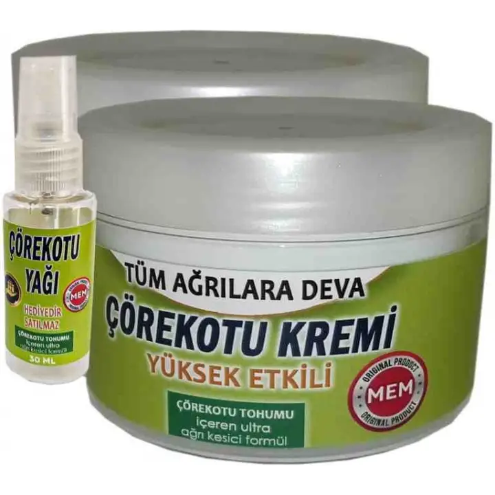 MEM ÇÖREK OTU KREMİ 2 ADET - ÇÖREK OTU YAĞI HEDİYE