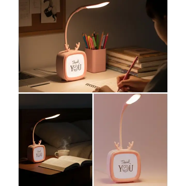 Modern Tasarımlı Şarj Edilebilir LED Gece Lambası