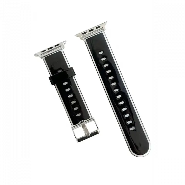 Movenchy Watch 45mm Jelly Silikon Kordon - Siyah