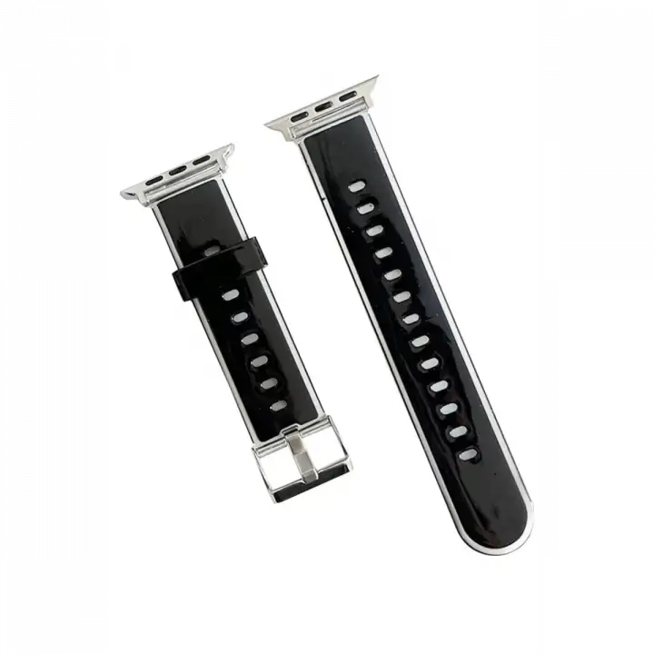 Movenchy Watch 45mm Jelly Silikon Kordon - Siyah