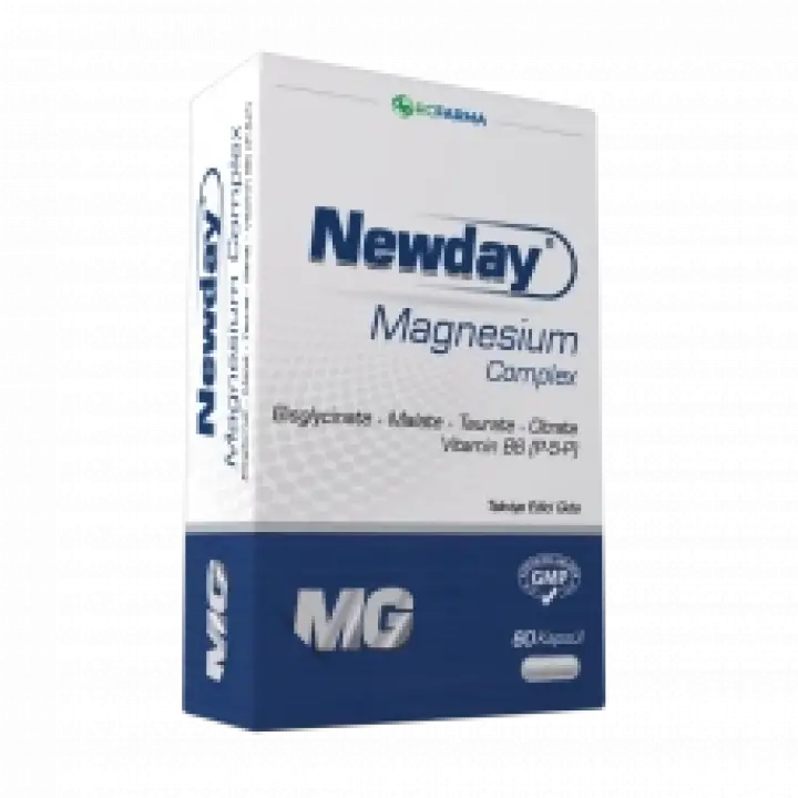 Newday Magnezyum Complex 60 Kapsül
