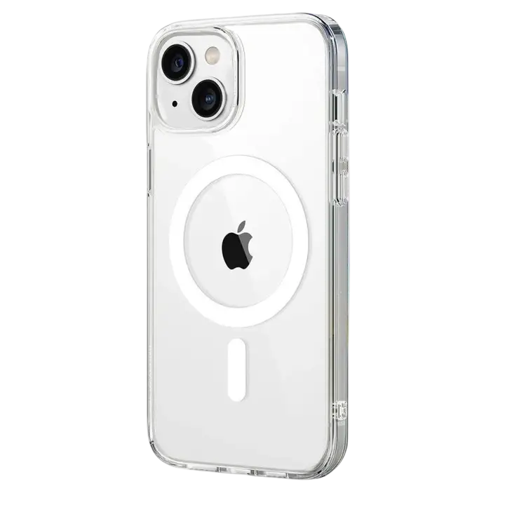 Newface Apple iPhone 14 Combo Sert Şeffaf Magsafe Kapak - Şeffaf