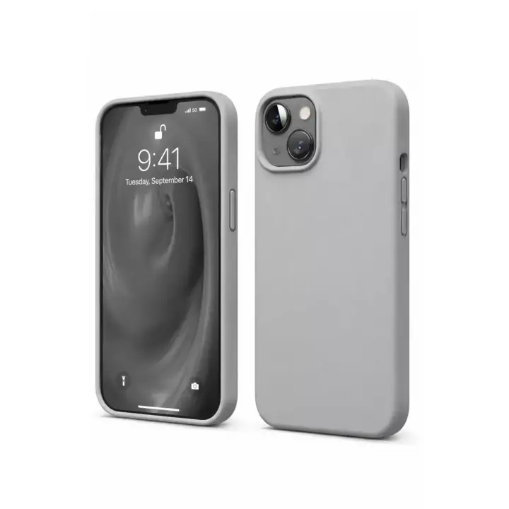 Newface Apple iPhone 14 Kılıf First Silikon - Gri