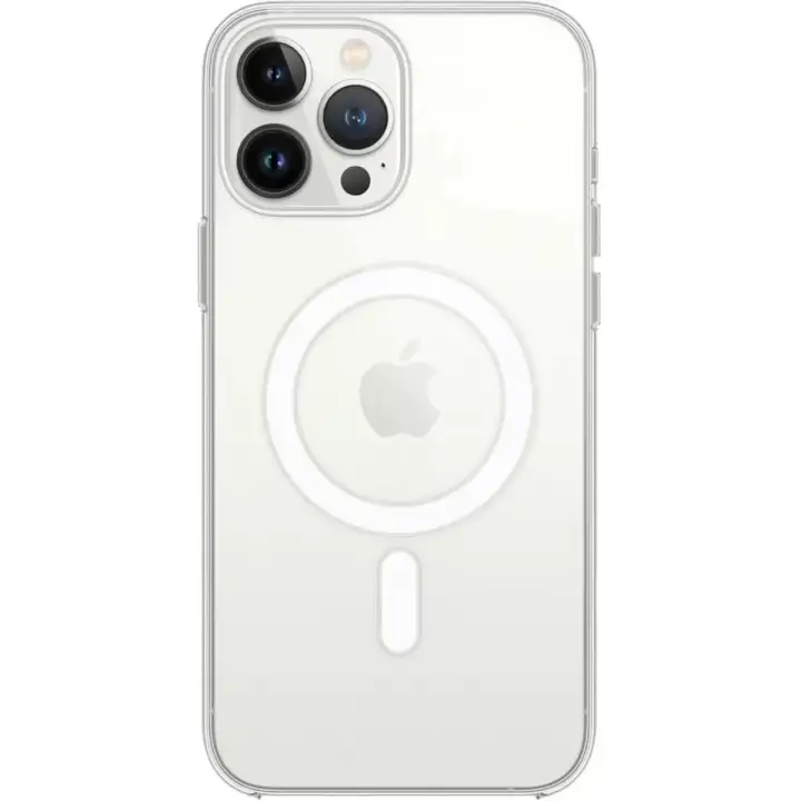 Newface Apple iPhone 16 Pro Max Kılıf Pc Real Magsafe Kapak - Şeffaf