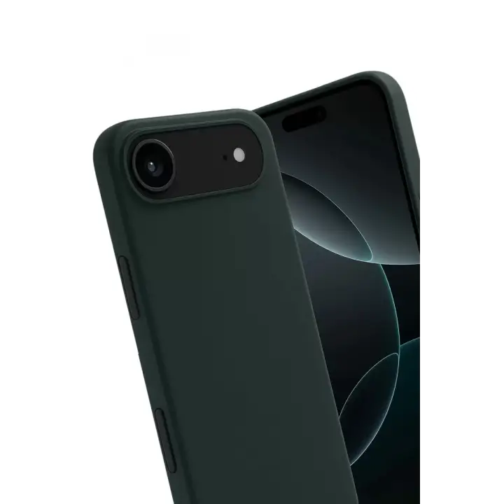 Newface Apple iPhone 17 Air First Silikon - Koyu Yeşil