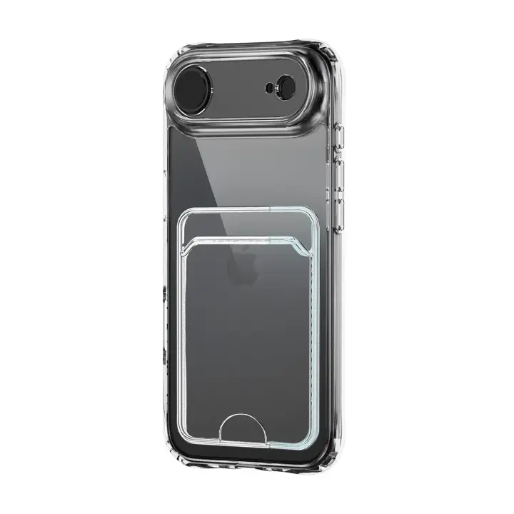 Newface Apple iPhone 17 Air Kart Şeffaf Silikon - Şeffaf