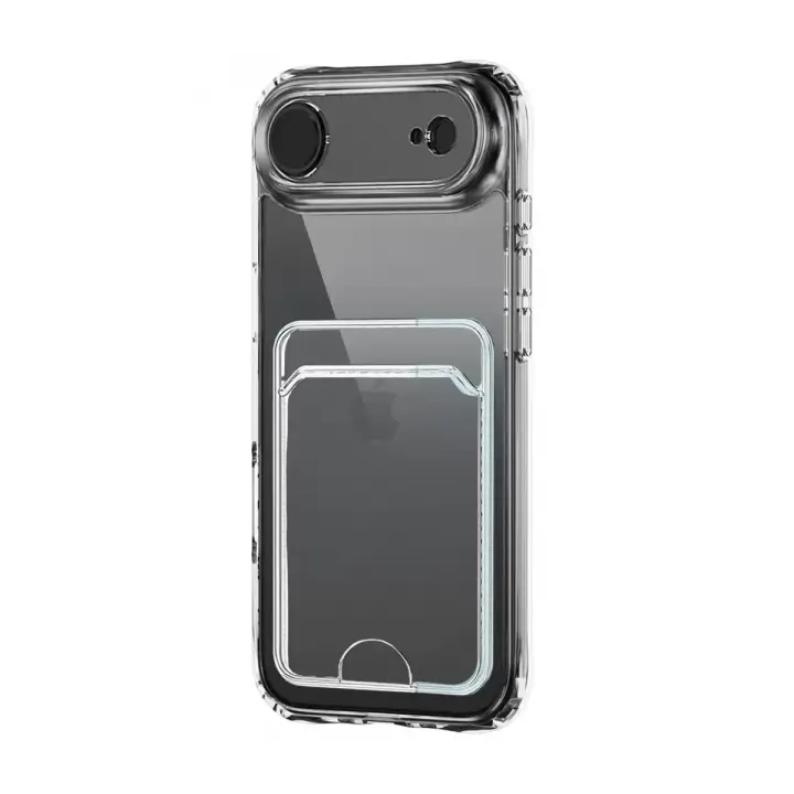 Newface Apple iPhone 17 Air Kart Şeffaf Silikon - Şeffaf