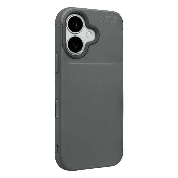 Newface Apple iPhone 17 Auto Focus Karbon Kapak - Gri