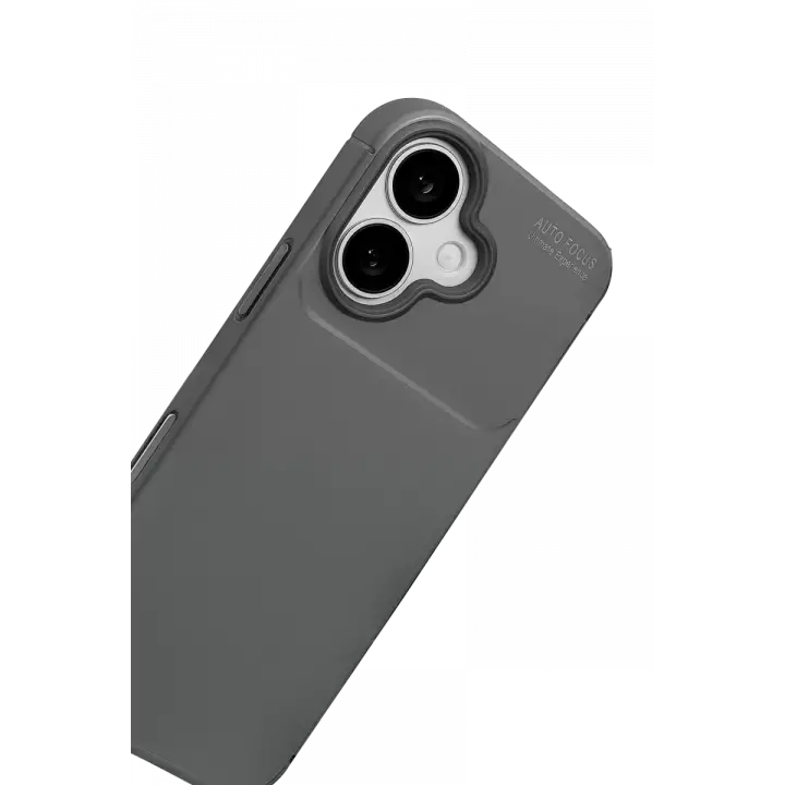 Newface Apple iPhone 17 Auto Focus Karbon Kapak - Gri