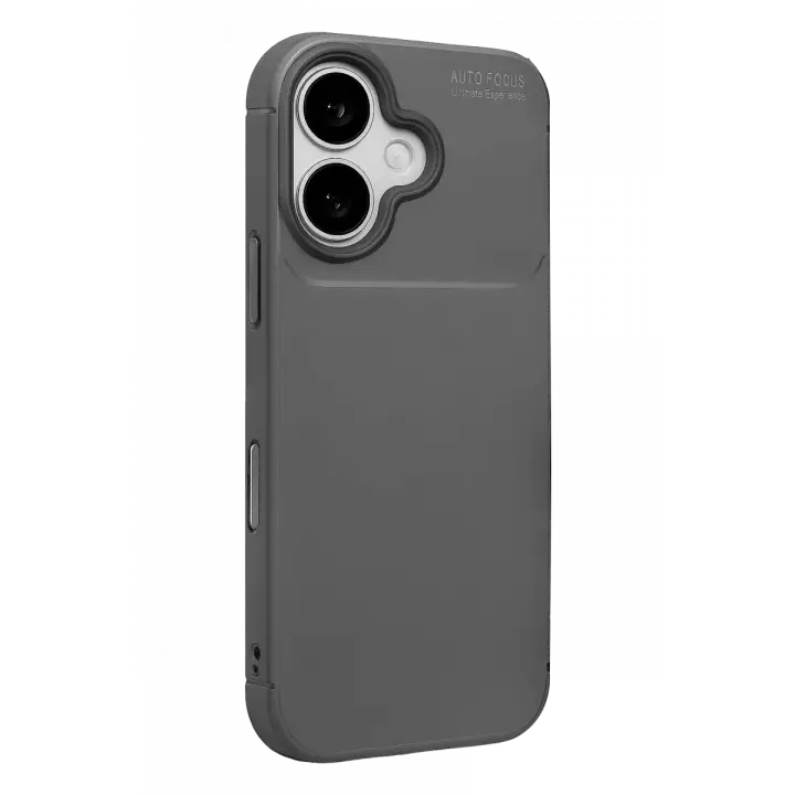 Newface Apple iPhone 17 Auto Focus Karbon Kapak - Gri