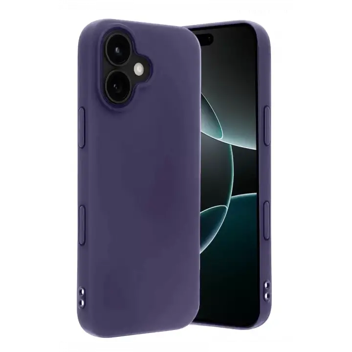Newface Apple iPhone 17 First Silikon - Mürdüm