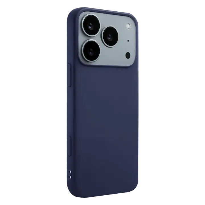 Newface Apple iPhone 17 Pro Max First Silikon - Lacivert