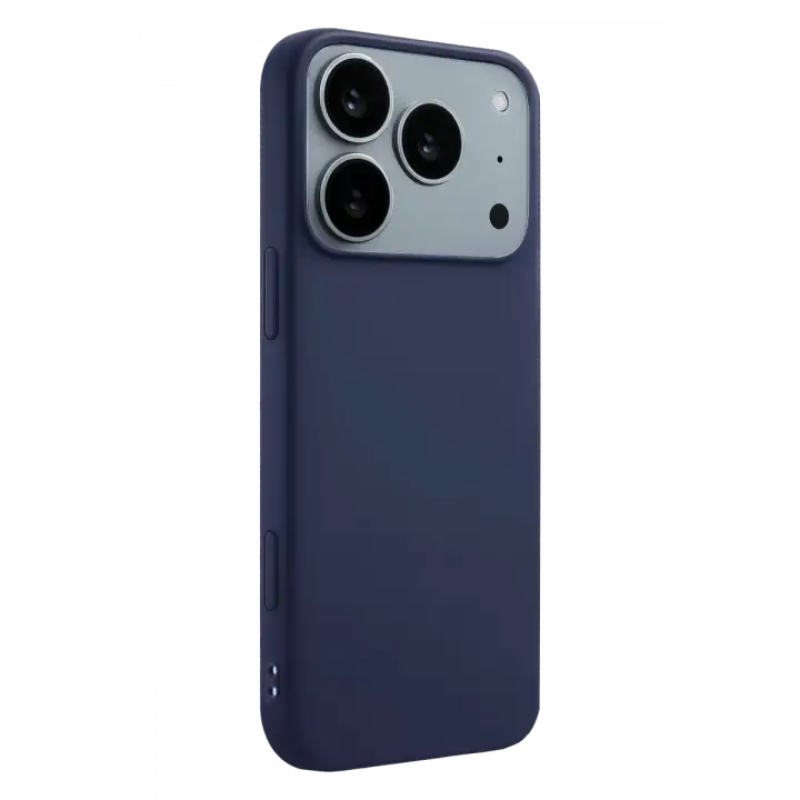 Newface Apple iPhone 17 Pro Max First Silikon - Lacivert