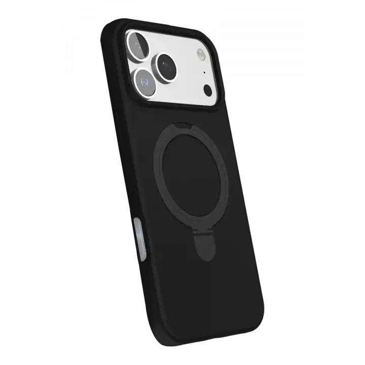 Newface Apple iPhone 17 Pro Max Regal Magsafe Standlı Kapak - Siyah