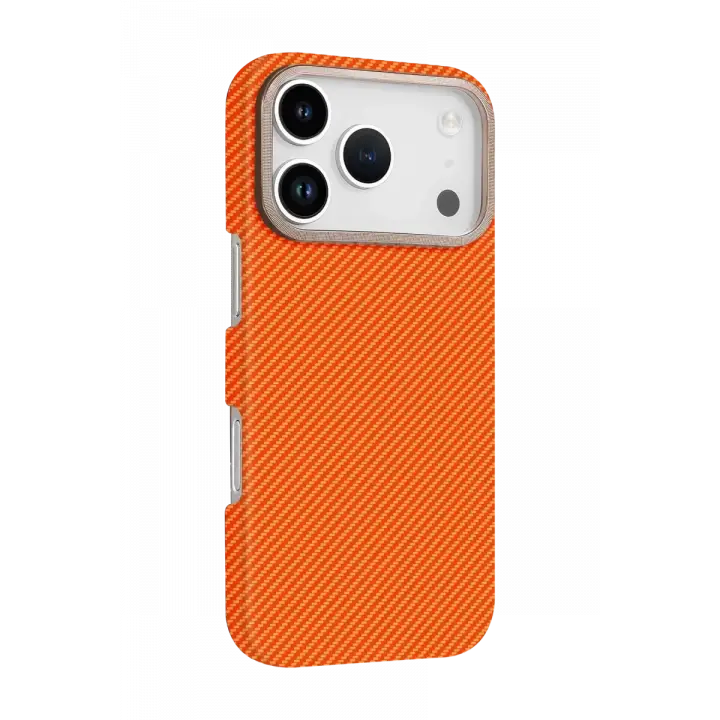Newface Apple iPhone 17 Pro Max Vega Magsafe Kapak - Turuncu