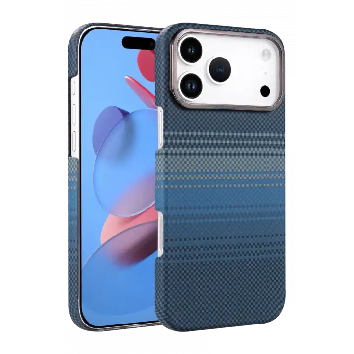 Newface Apple iPhone 17 Pro Vega Magsafe Kapak - Mavi