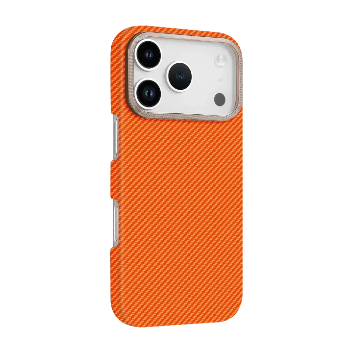 Newface Apple iPhone 17 Pro Vega Magsafe Kapak - Turuncu