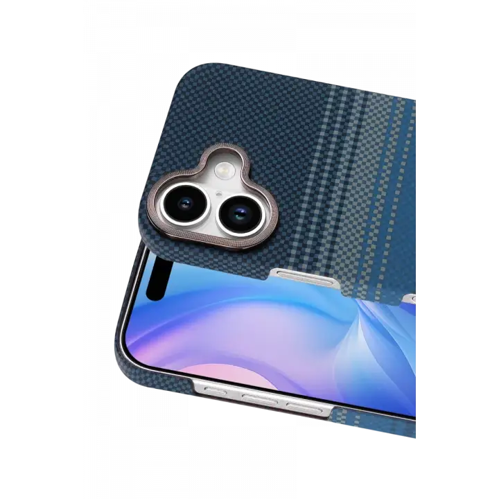 Newface Apple iPhone 17 Vega Magsafe Kapak - Mavi