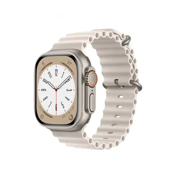 Newface Apple Watch 42mm Ocean Kordon - Krem