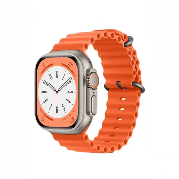 Newface Apple Watch 42mm Ocean Kordon - Turuncu