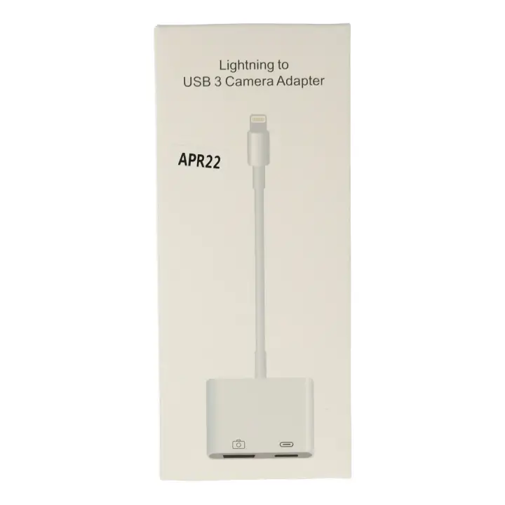 Newface APR22 Iphone Otg 2in1 - Beyaz