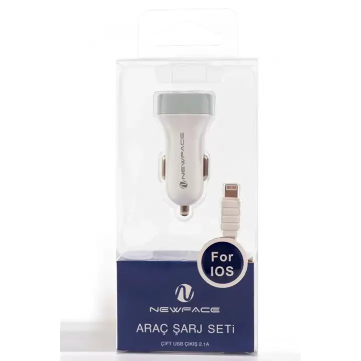 Newface C17 Lightning 2.1A Araç Şarjı