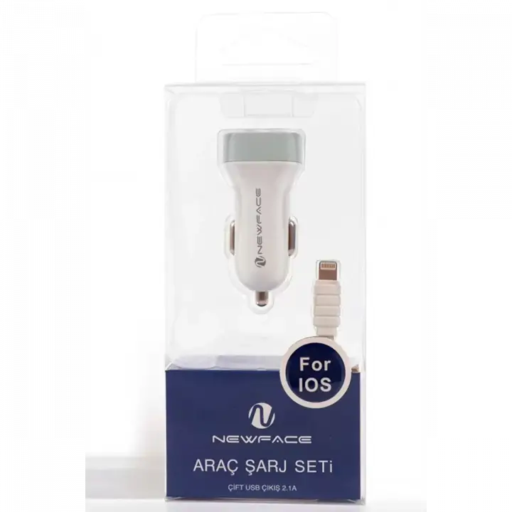 Newface C17 Lightning 2.1A Araç Şarjı