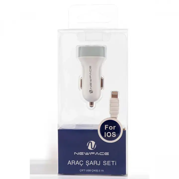 Newface C17 Lightning 2.1A Araç Şarjı