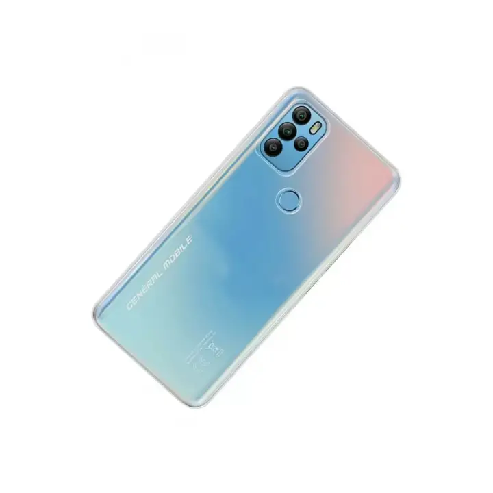Newface General Mobile GM 21 Pro Kılıf Lüx Şeffaf Silikon
