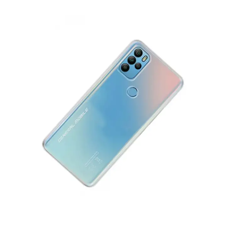 Newface General Mobile GM 21 Pro Kılıf Lüx Şeffaf Silikon