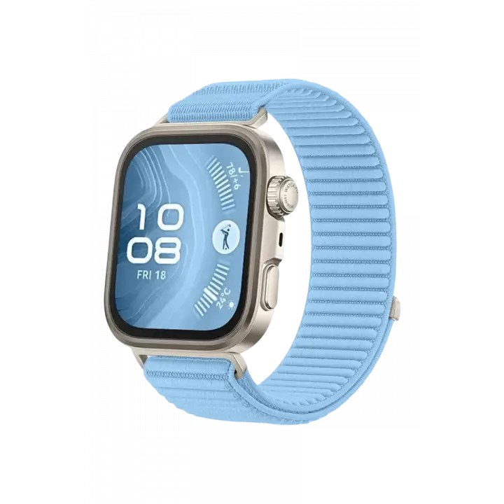 Newface Huawei Fit 4 Braid Kordon - Açık Mavi
