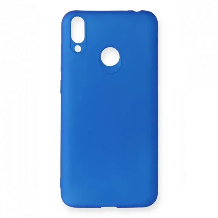 Newface Huawei Honor 8C Kılıf First Silikon - Mavi
