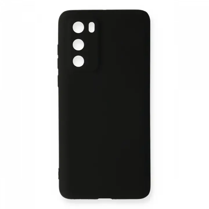 Newface Huawei P40 Kılıf First Silikon - Siyah