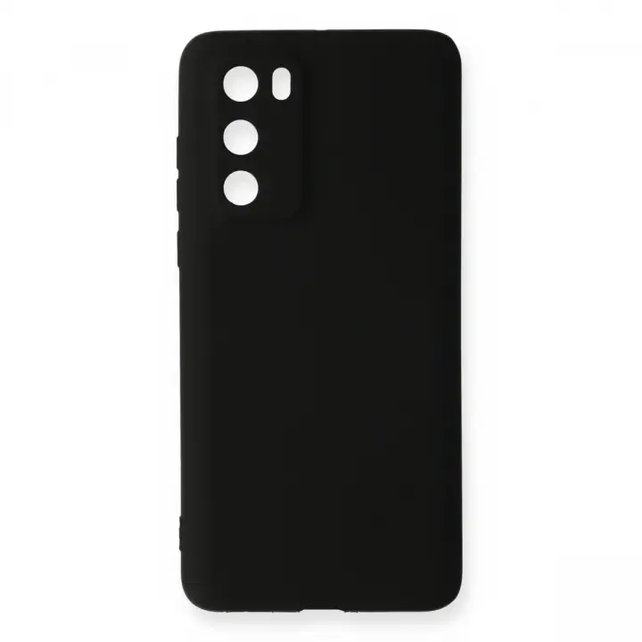 Newface Huawei P40 Kılıf First Silikon - Siyah