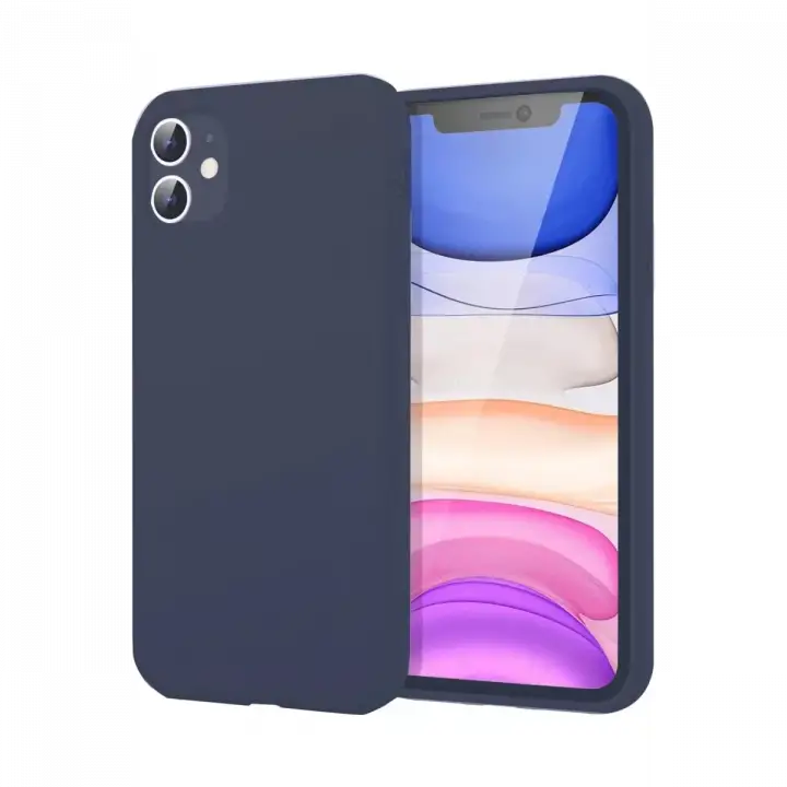 Newface Apple iPhone 11 Kılıf First Silikon - Lacivert