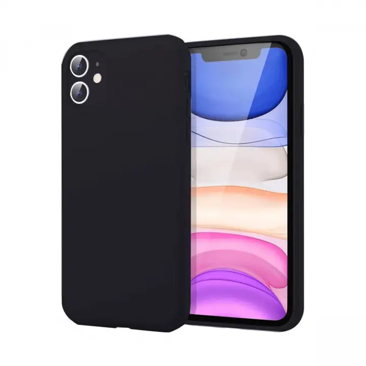 Newface iPhone 11 Kılıf First Silikon - Siyah