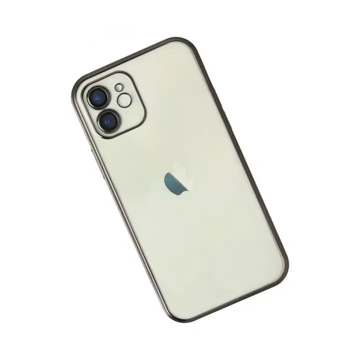 Newface iPhone 11 Kılıf Razer Lensli Silikon - Siyah
