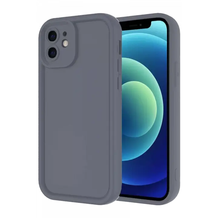 Newface iPhone 11 Kılıf Viera Silikon - Gri