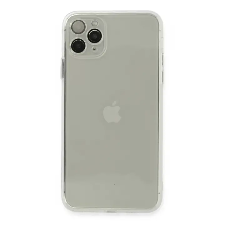 Newface Apple iPhone 11 Pro Kılıf Fly Lens Silikon - Şeffaf