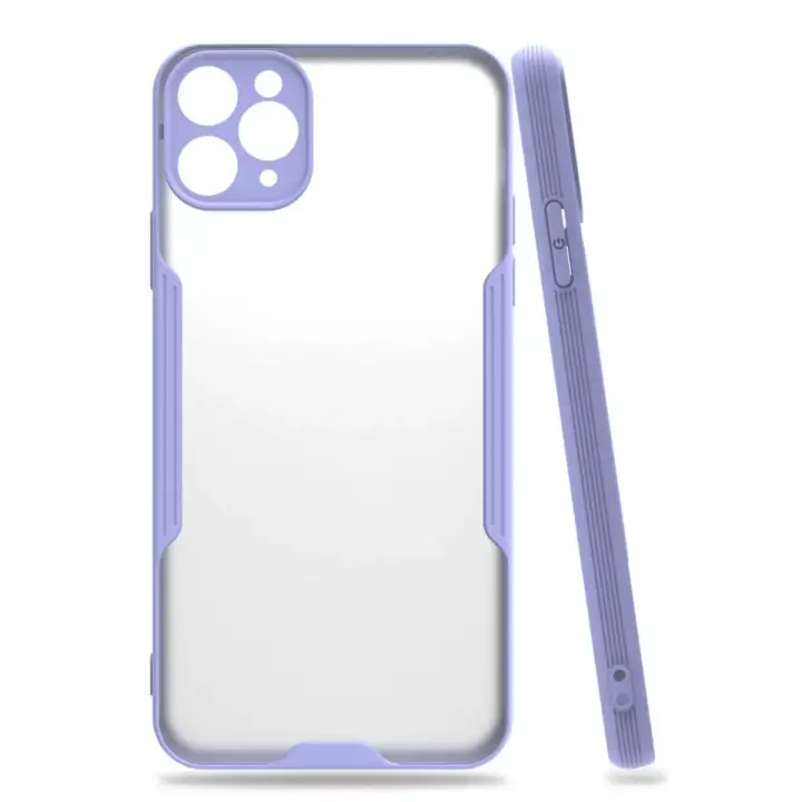 Newface Apple iPhone 11 Pro Kılıf Platin Silikon - Lila