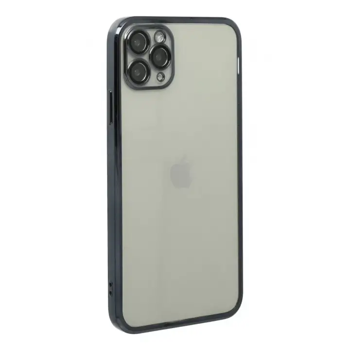 Newface iPhone 11 Pro Kılıf Razer Lensli Silikon - Siyah