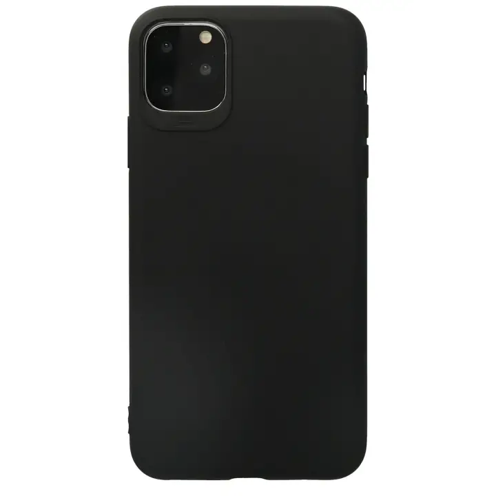 Newface iPhone 11 Pro Max Kılıf First Silikon - Siyah