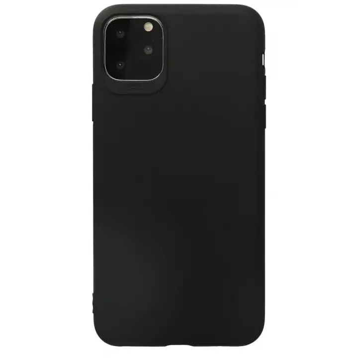 Newface Apple iPhone 11 Pro Max Kılıf First Silikon - Siyah
