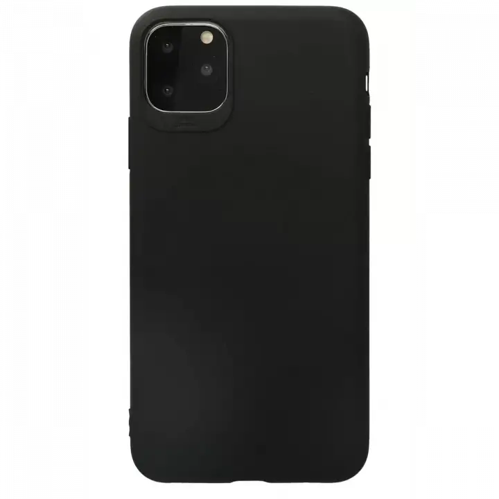 Newface Apple iPhone 11 Pro Max Kılıf First Silikon - Siyah