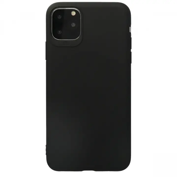 Newface iPhone 11 Pro Max Kılıf First Silikon - Siyah