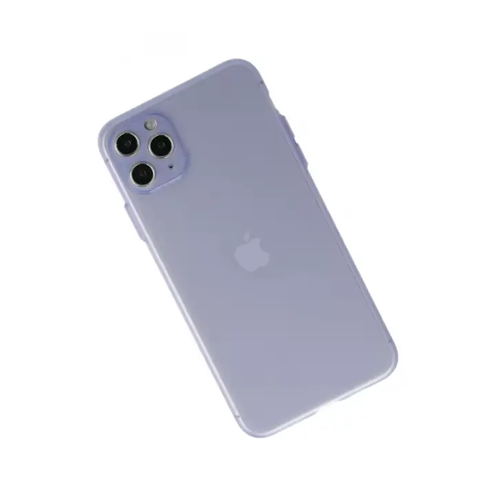 Newface Apple iPhone 11 Pro Max Kılıf Puma Silikon - Mor