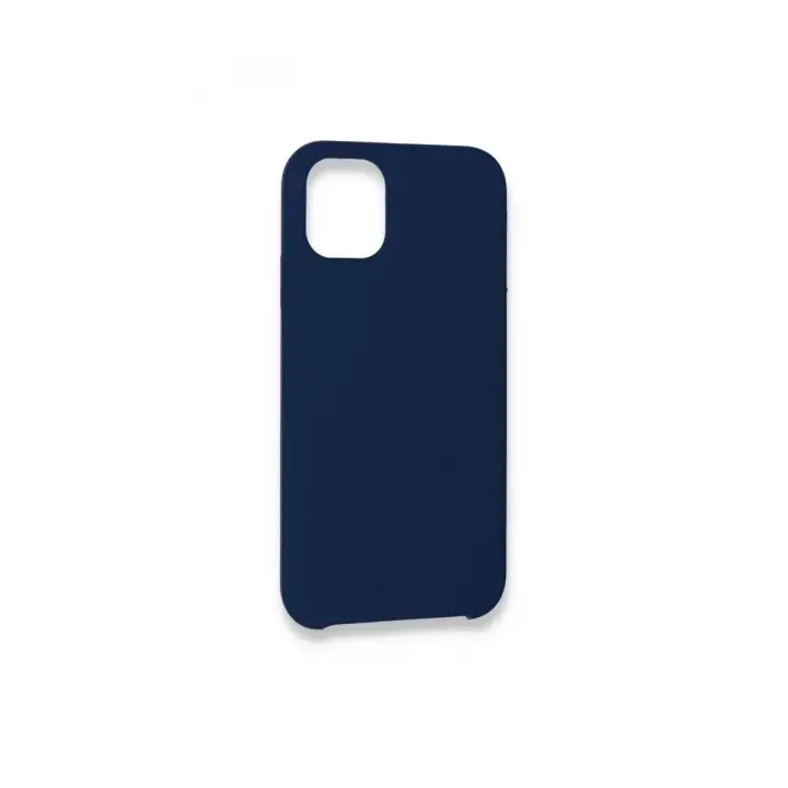 Newface Apple iPhone 12 Kılıf Lansman Legant Silikon - Lacivert